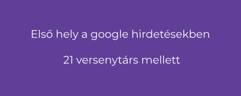 google ads esettanulmány 1